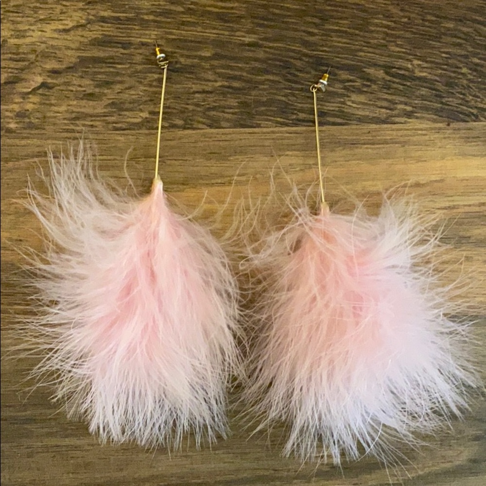 Fuzzy earrings